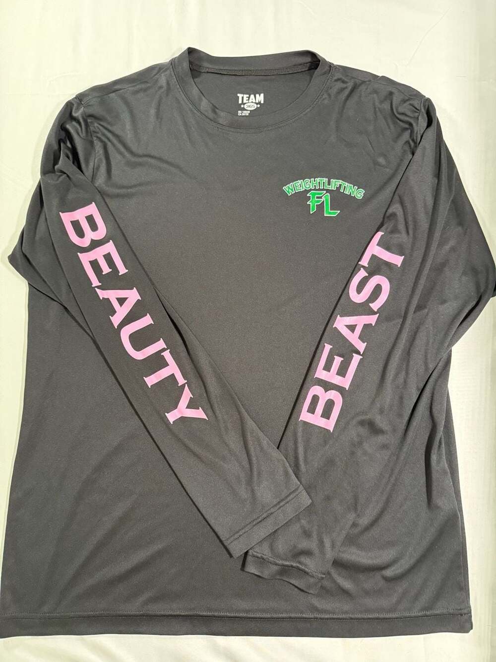 Team 365 Florida Weightlifting Beauty and the Beast Long Sleeve Shirt
